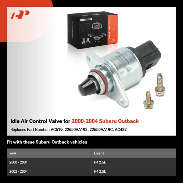 Idle Air Control Valve for 2000-2004 Subaru Outback