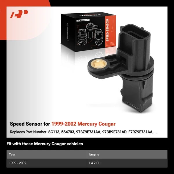 Speed Sensor for 1999-2002 Mercury Cougar