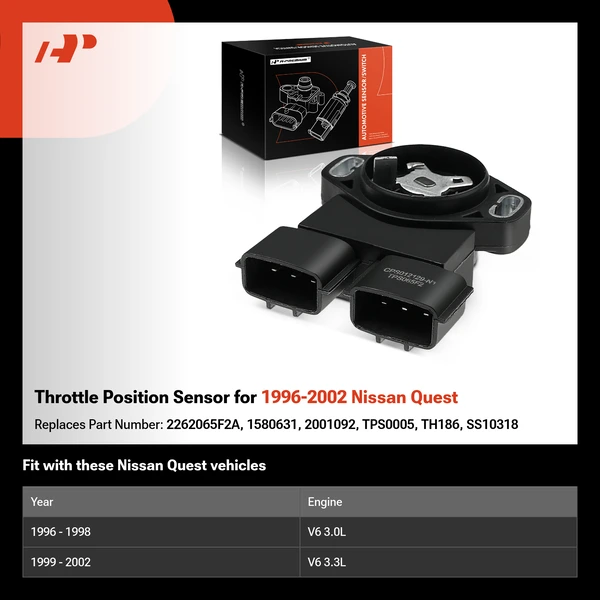 Throttle Position Sensor for 1996-2002 Nissan Quest