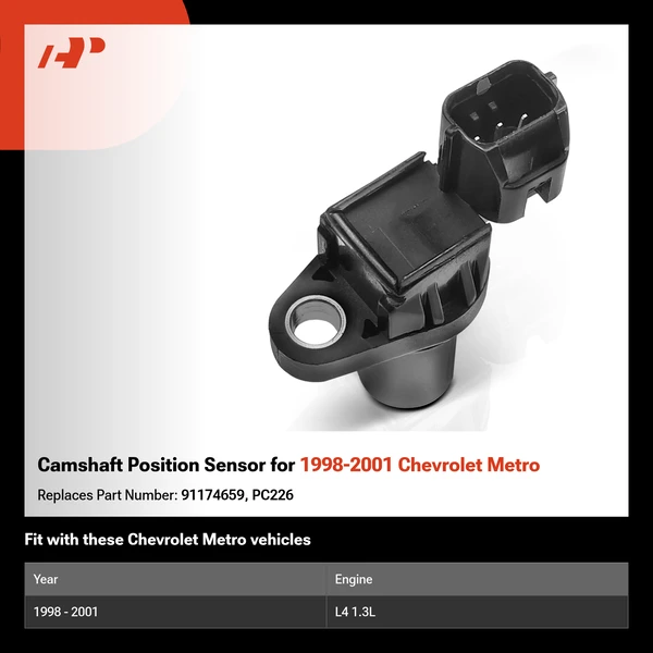 Camshaft Position Sensor for 1998-2001 Chevrolet Metro