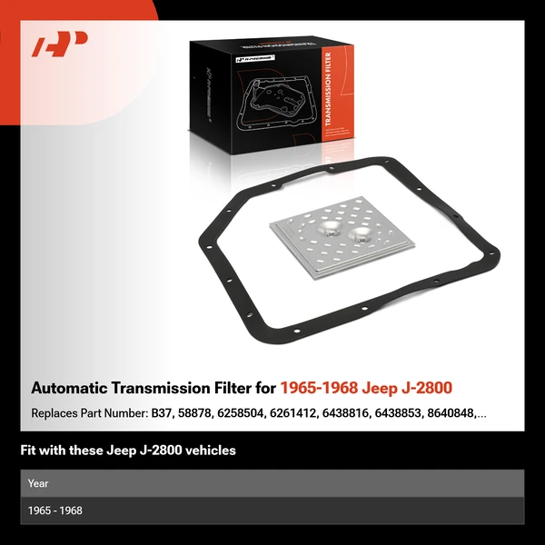 Automatic Transmission Filter for 1965-1968 Jeep J-2800