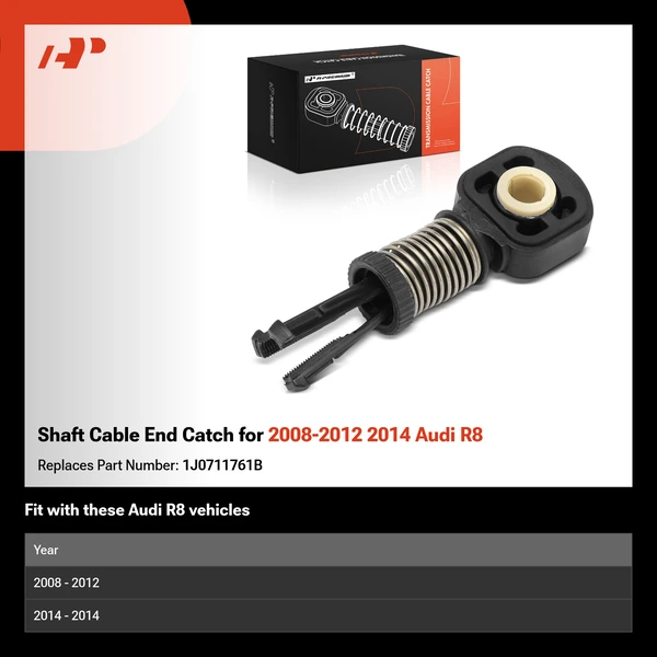 Shaft Cable End Catch for 2008-2012 2014 Audi R8