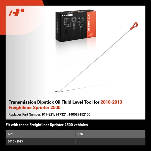 Transmission Dipstick Oil Fluid Level Tool for 2010-2013 Freightliner Sprinter 2500