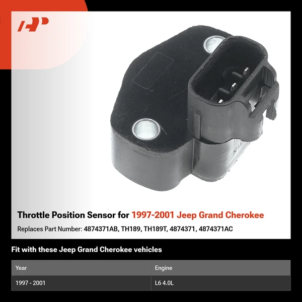 Throttle Position Sensor for 1997-2001 Jeep Grand Cherokee