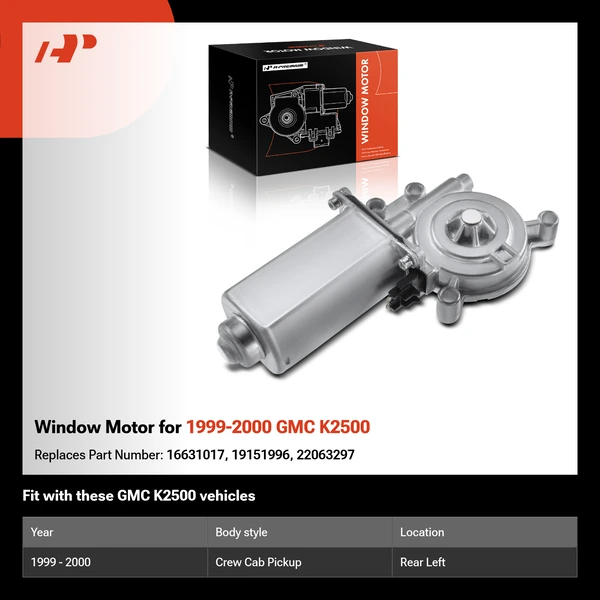 Window Motor for 1999-2000 GMC K2500