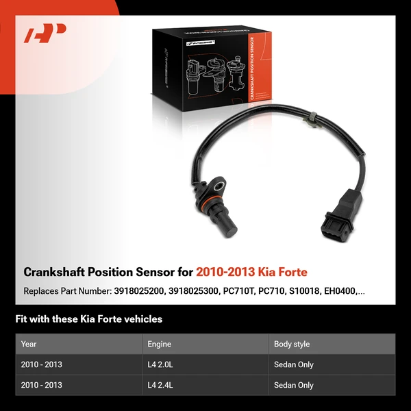 Crankshaft Position Sensor for 2010-2013 Kia Forte