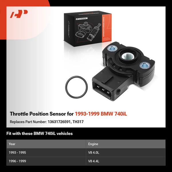 Throttle Position Sensor for 1993-1999 BMW 740iL