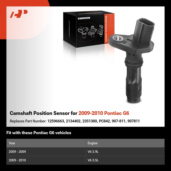 Camshaft Position Sensor for 2009-2010 Pontiac G6