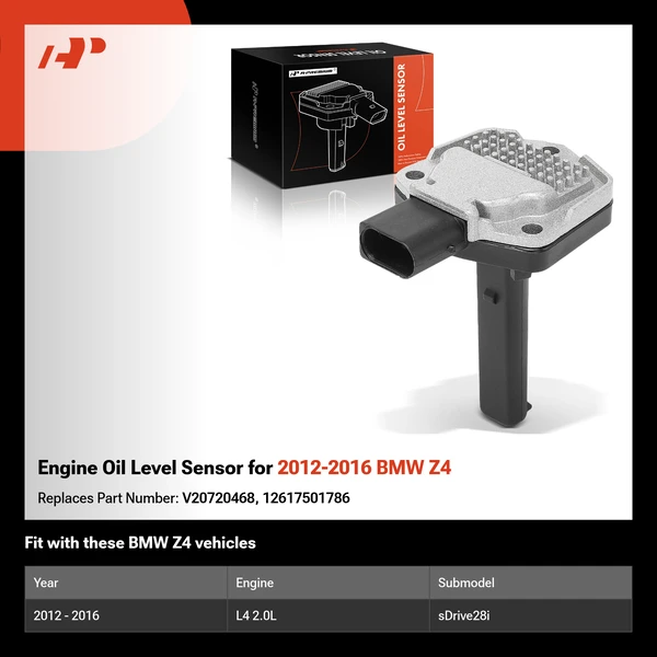 Engine Oil Level Sensor for 2012-2016 BMW Z4