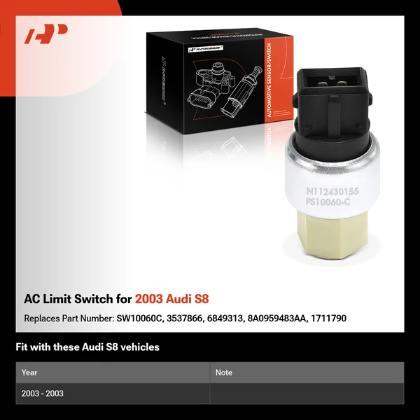 AC Limit Switch for 2003 Audi S8