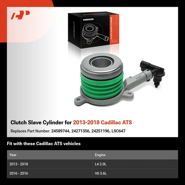 Clutch Slave Cylinder for 2013-2018 Cadillac ATS