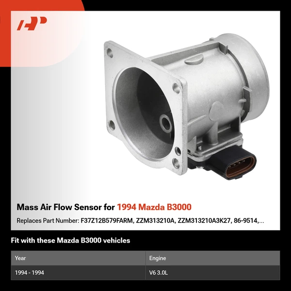 Mass Air Flow Sensor for 1994 Mazda B3000