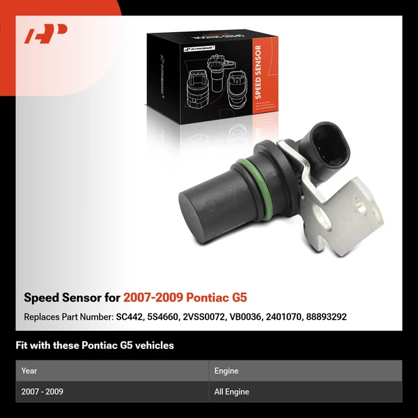 Speed Sensor for 2007-2009 Pontiac G5