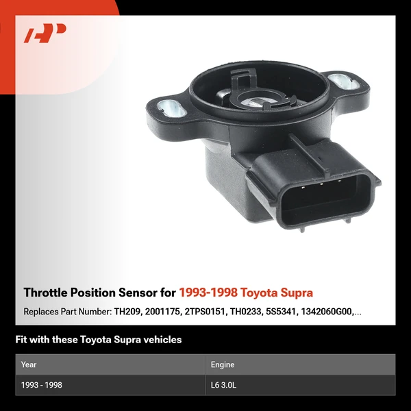 Throttle Position Sensor for 1993-1998 Toyota Supra