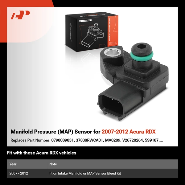 Manifold Pressure (MAP) Sensor for 2007-2012 Acura RDX