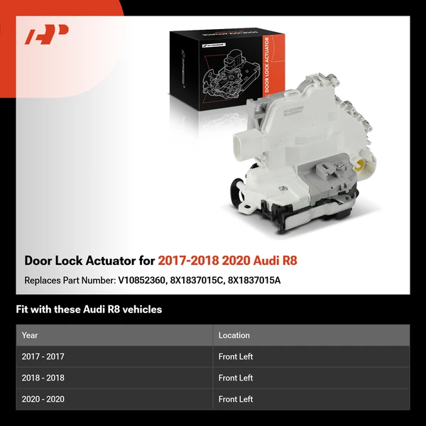 Door Lock Actuator for 2017-2018 2020 Audi R8