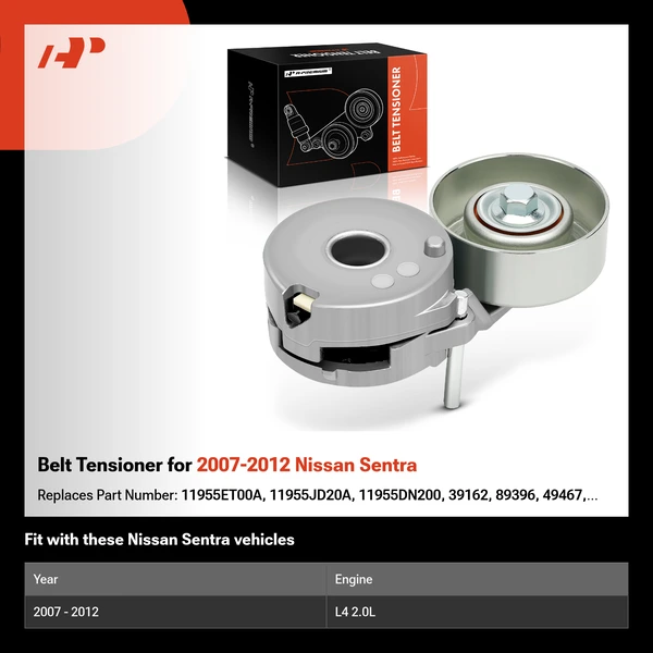 Belt Tensioner for 2007-2012 Nissan Sentra