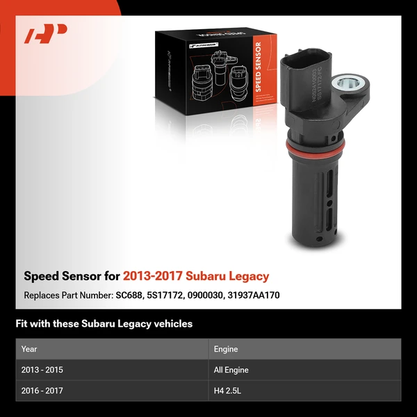 Speed Sensor for 2013-2017 Subaru Legacy