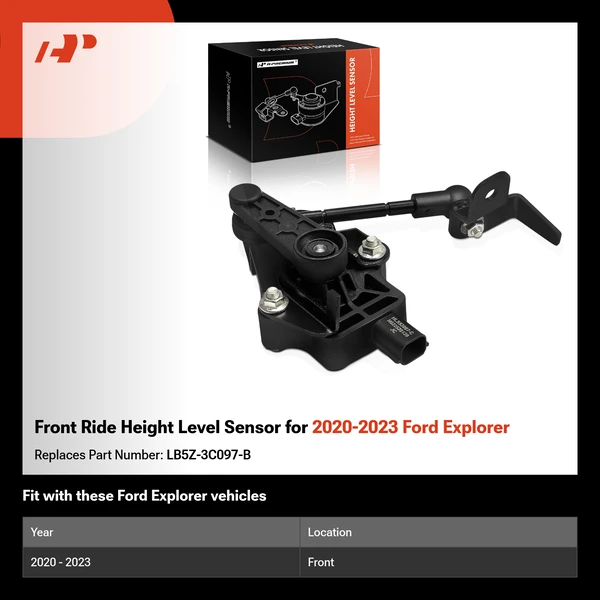 Front Ride Height Level Sensor for 2020-2023 Ford Explorer