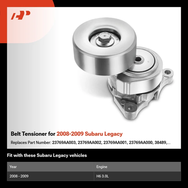 Belt Tensioner for 2008-2009 Subaru Legacy