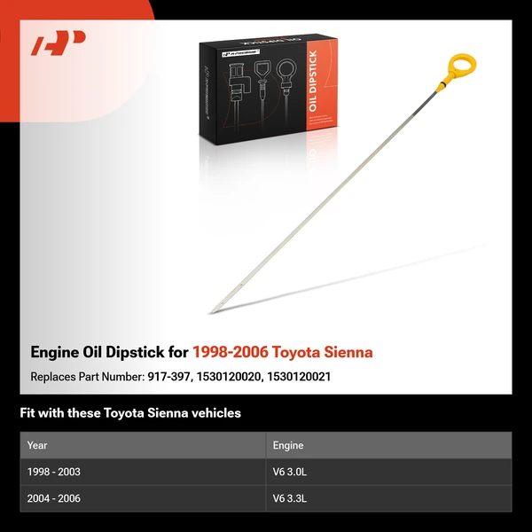 Engine Oil Dipstick for 1998-2006 Toyota Sienna