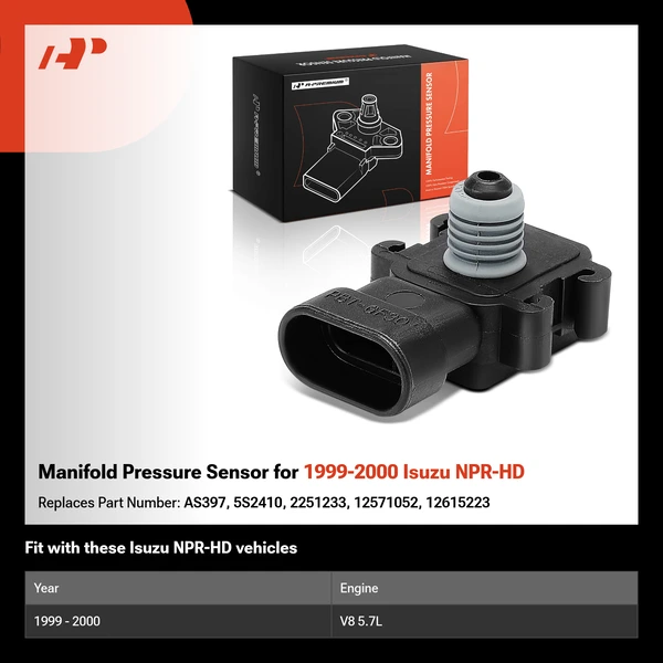 Manifold Pressure Sensor for 1999-2000 Isuzu NPR-HD