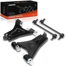1995-1998 Mercury Mystique A Set of 4 Control Arm and Sway Bar Link Kit Front Side A-Premium APCA2670