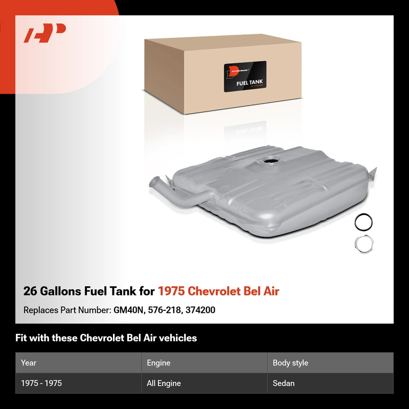26 Gallons Fuel Tank for 1975 Chevrolet Bel Air