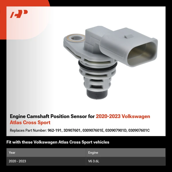 Engine Camshaft Position Sensor for 2020-2023 Volkswagen Atlas Cross Sport