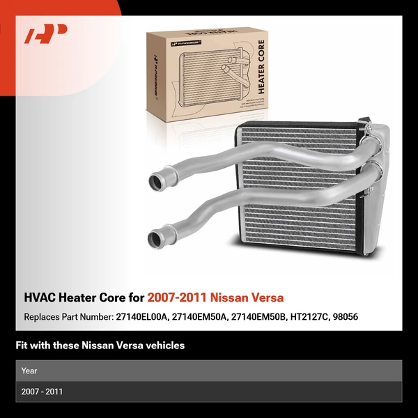 HVAC Heater Core for 2007-2011 Nissan Versa