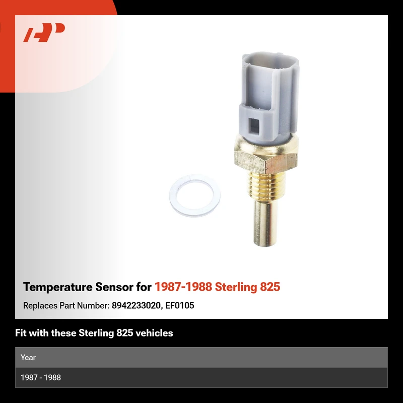 Temperature Sensor for 1987-1988 Sterling 825
