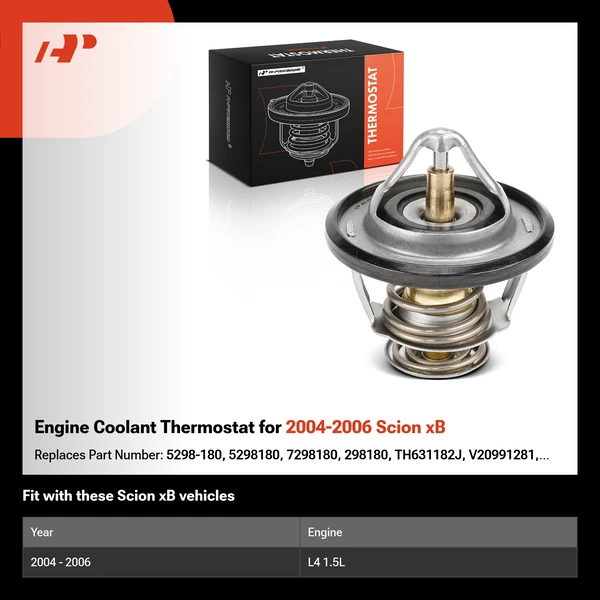 Engine Coolant Thermostat for 2004-2006 Scion xB