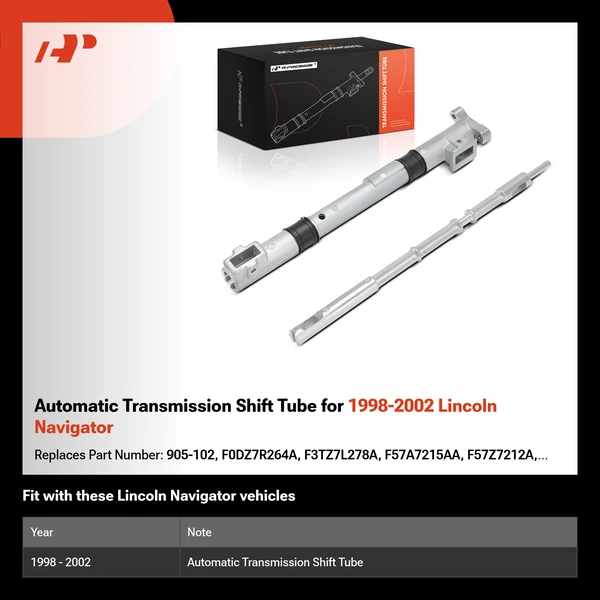 Automatic Transmission Shift Tube for 1998-2002 Lincoln Navigator