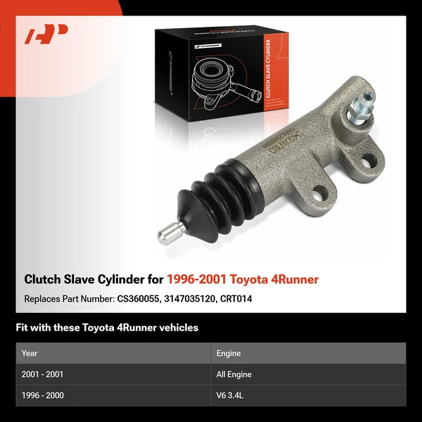 Clutch Slave Cylinder for 1996-2001 Toyota 4Runner