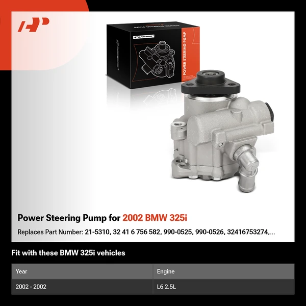 Power Steering Pump for 2002 BMW 325i