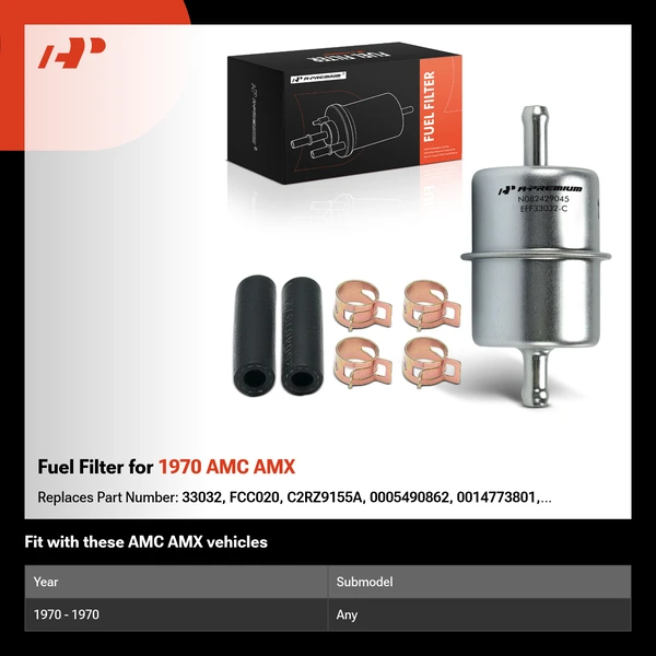 Fuel Filter for 1970 AMC AMX