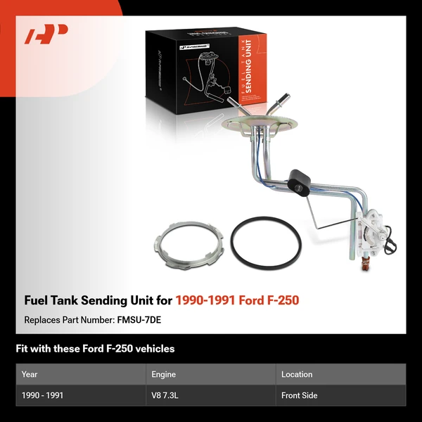 Fuel Tank Sending Unit for 1990-1991 Ford F-250