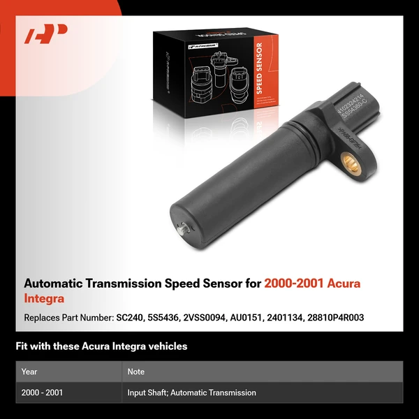 Automatic Transmission Speed Sensor for 2000-2001 Acura Integra