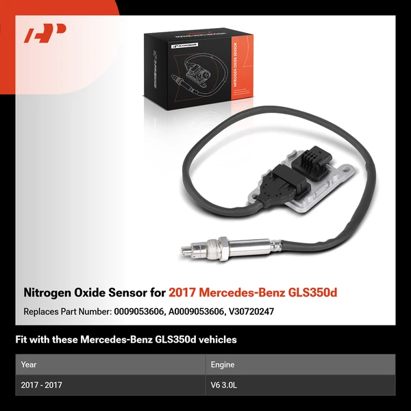 Nitrogen Oxide Sensor for 2017 Mercedes-Benz GLS350d
