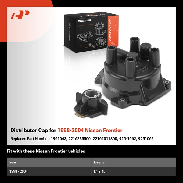 Distributor Cap for 1998-2004 Nissan Frontier