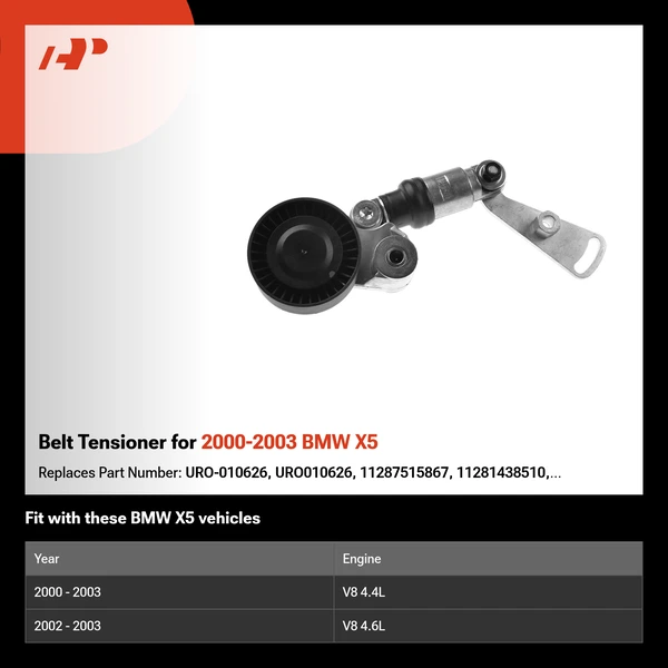 Belt Tensioner for 2000-2003 BMW X5