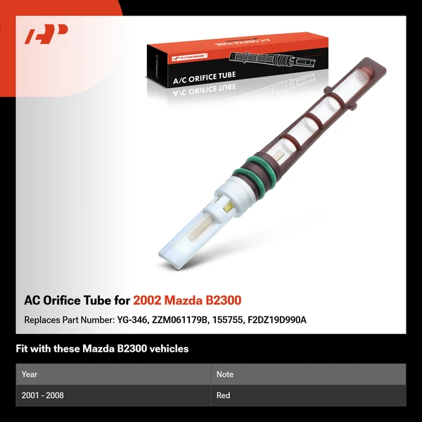 AC Orifice Tube for 2002 Mazda B2300