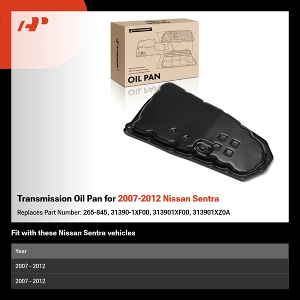 Transmission Oil Pan for 2007-2012 Nissan Sentra