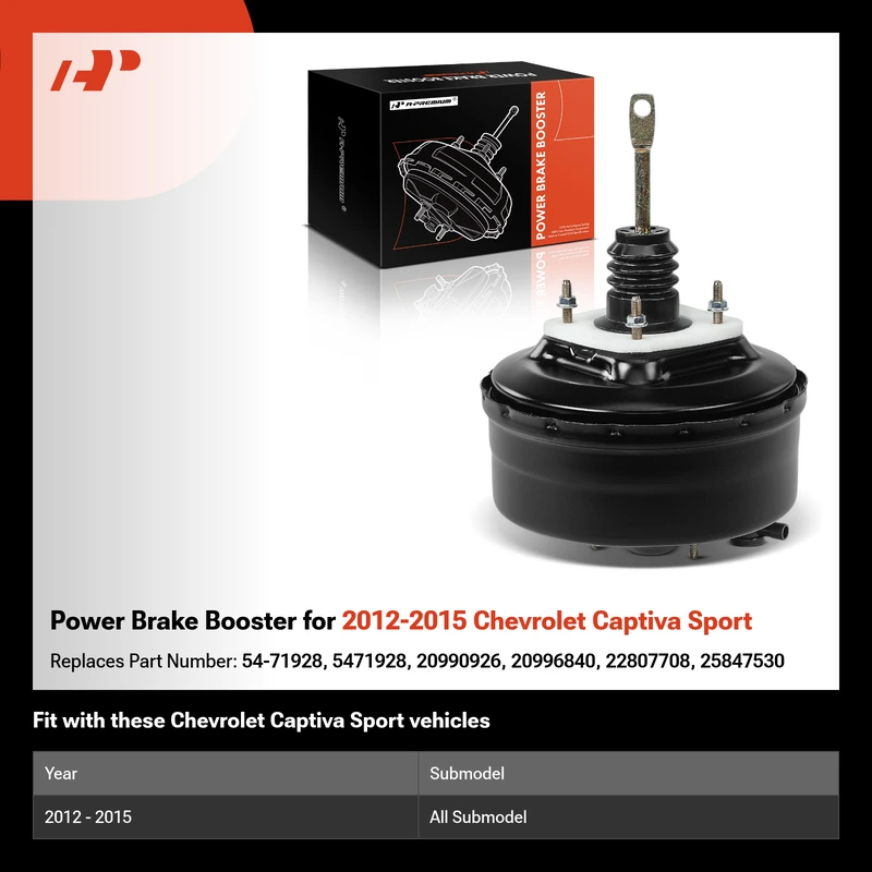 Power Brake Booster for 2012-2015 Chevrolet Captiva Sport