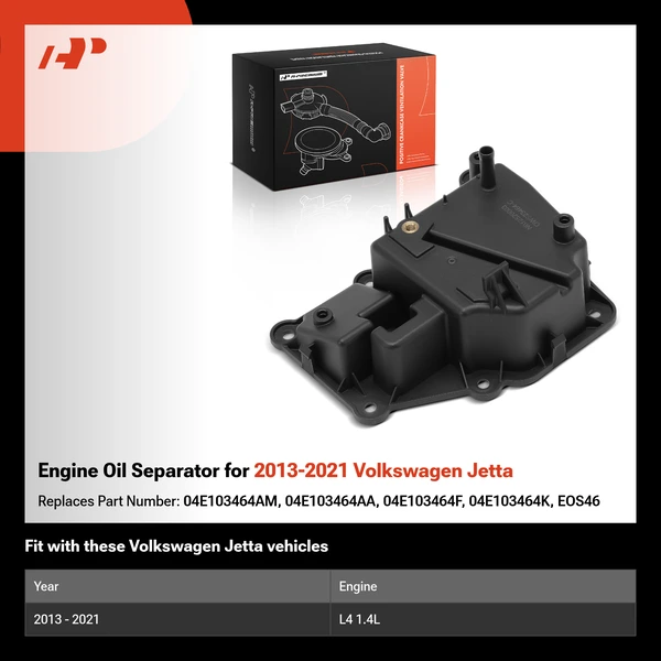 Engine Oil Separator for 2013-2021 Volkswagen Jetta