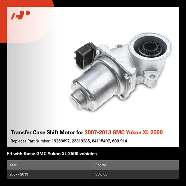 Transfer Case Shift Motor for 2007-2013 GMC Yukon XL 2500