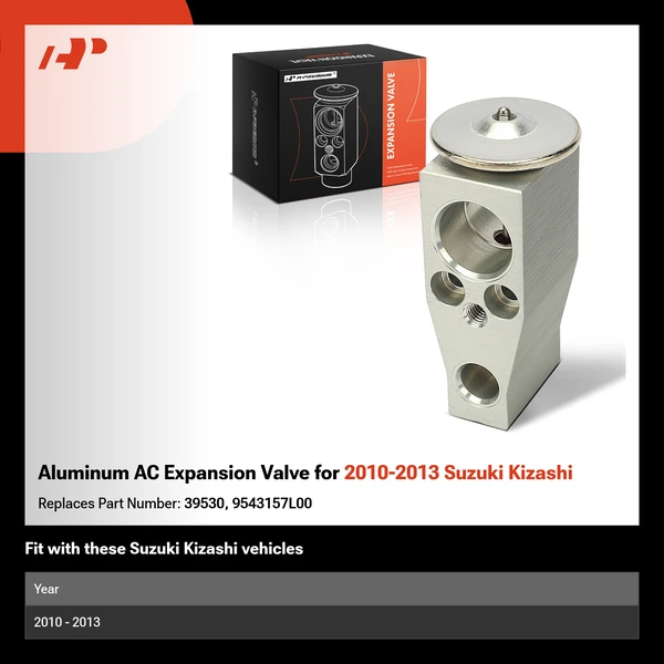 Aluminum AC Expansion Valve for 2010-2013 Suzuki Kizashi