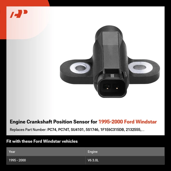 Engine Crankshaft Position Sensor for 1995-2000 Ford Windstar