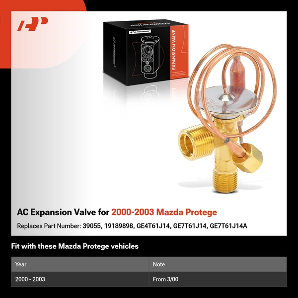 AC Expansion Valve for 2000-2003 Mazda Protege