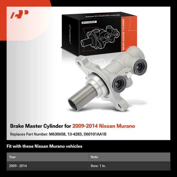 Brake Master Cylinder for 2009-2014 Nissan Murano